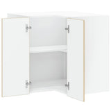 Kitchen Wall Corner Cabinet "Porto" Sonoma Oak Engineered Wood 854100