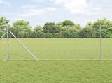 Hexagon Fence Silver 1 x 50 m Galvanised steel 42005720