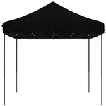 ZNTS Foldable Party Tent Pop-Up Black 440x292x315 cm 4004966