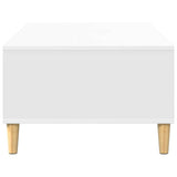 Coffee Table White 102 x 55 x 35 cm Engineered Wood 876189
