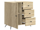 Sideboard Sonoma Oak 66 x 34.5 x 90 cm Engineered Wood 895547