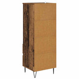 Highboard with Drawer Old Wood 40 x 36 x 110 cm Engineered Wood 882741