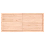 Table Top 140x60x cm Untreated Solid Wood Oak 3156319