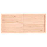 Table Top 140x60x cm Untreated Solid Wood Oak 3156319