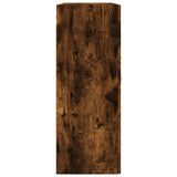 Wall Mounted Cabinets 2 pcs Smoked Oak 69.5x34x90 cm 3195608