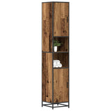 Bathroom Furniture Set with Shelf Old Wood 35 x 37.5 x 188.5 cm 3402317