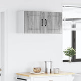 Wall Cabinet PORTO 2 pcs Grey Sonoma 40 x 31 x 40 cm 885238