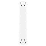 Dining Table Legs White 2 pcs 60x cm Steel 4013305