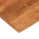 Table Top 80x80x2.5 cm Square Solid Wood Acacia 370938