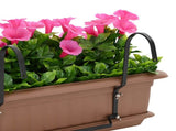 Artificial Flowers Purple Red 55 x 20 x 55 cm PE and Steel 42042384