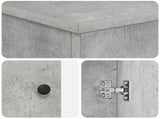 Bathroom Vanity with Sink Concrete Grey 54 x 35 x 83 cm 890133