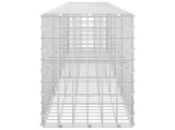 Gabion with 5 mm Wire and 5x10 cm Mesh 450x30x50 cm 3464619