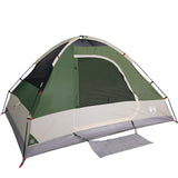 ZNTS Camping Tent Dome 2-Person Green Waterproof 94773