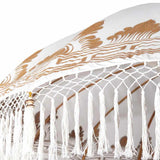 Balinese Parasol Cream 215 x 215 x 260 cm Cotton and solid wood 3356887