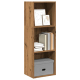 Bookcase Artisian Oak 40x30x114 cm Engineered Wood 857875