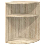 End Table Sonoma Oak 39.7 x 39.7 x 60 cm Engineered Wood 891132