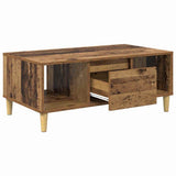 Coffee Table Old Wood 90 x 50 x 26.5 cm Engineered Wood 881165