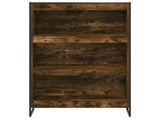 Book Cabinet Smoke Oak 80 x 30 x 121 cm Engineered Wood 886416