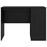Desk with Shelf Black Oak 102 x 50 x 75 cm Engineered Wood 869539