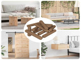 Wooden Dowels 18000 pcs Brown Solid wood 864369