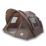 Fishing Tent 2-Person Brown Waterproof 4009399
