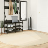 Rug HUARTE Short Pile Soft and Washable Cream 200 cm 375050
