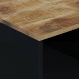 Coffee Table 80x50x40 cm Solid Wood Mango&Engineered Wood 350632