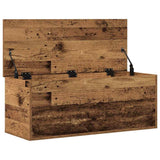 Storage Box Old Wood 90 x 35 x 35 cm Engineered Wood 868711