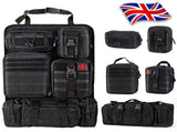 Car Tactical Seat Back Vehicle System Panel Organizer Packet Storage Bag UK 09274201