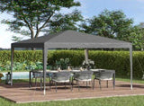 3 x 3m Pop Up Gazebo with Sides, Waterproof Pop Up Gazebo with Carry Bag and Height Adjustable T3398P313595