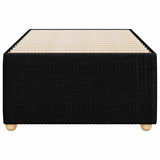 Bed Frame without Mattress Black Single Fabric 3285073