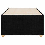 Bed Frame without Mattress Black Single Fabric 3285073
