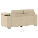 Sofa 3 pcs Cream Fabric 3324665