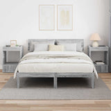End Table 2 pcs Grey Sonoma 40 x 40 x 56 cm Engineered Wood 890955