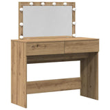 Dressing Table Artisan Oak 100 x 40 x 120 cm Engineered Wood 868861