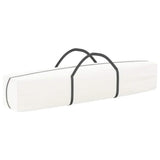 Folding Party Tent with Sidewalls White 2x2 m 93503