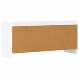 TV Cabinet 100 x 33 x 47 cm White Engineered Wood 8011155