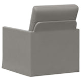 Armchair Light Grey 70 x 81 x 82 cm Velvet 42041021