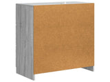 Sideboard Grey Sonoma 66 x 34.5 x 87 cm Engineered Wood 895781