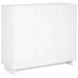 Sideboard White 85.5 x 31 x 75 cm Engineered Wood 8011540