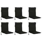 6-Piece High Back Chair Cushions GEMERT 6 pcs 100% Polyester 946464
