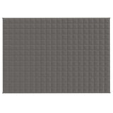 Weighted Blanket Grey 137x200 cm Single 6 kg Fabric 3154832