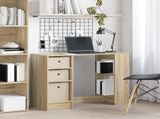 Desk with Drawer Sonoma Oak 100 x 40 x 75 cm Engineered Wood 8000454
