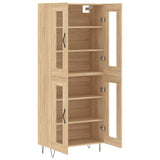 Highboard Sonoma Oak 69.5x34x180 cm Engineered Wood 3198308