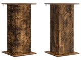 Plant Stand 2 pcs Smoked Oak 30.5 x 30 x 80.5 cm 899773