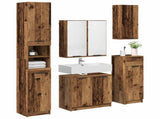 Bathroom Furniture Set 5 pcs Old Wood Engineered Wood 3415661