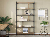 Bookcase Artisan oak 76 x 32 x 192 cm Engineered wood 882170