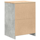 Garage Storage Cabinet Concrete Grey 60x51x85 cm Solid Wood Pine 860601