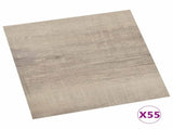Flooring Planks 55 pcs Taupe 5.11 m PVC 42046323