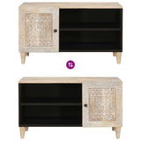 TV Units with Shelf White 80 x 33 x 46 cm Engineered wood 4018131